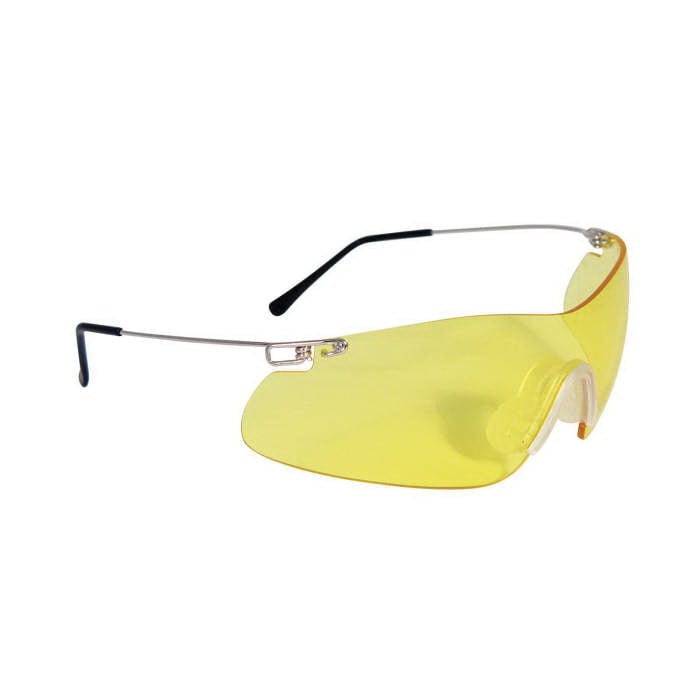 Radians Clay Pro Shooting Glasses - Adult, Silver - Eye Protection for Shooting Sports - CP5740CS - Radians