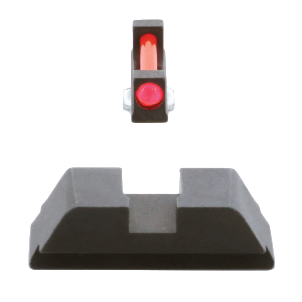 AmeriGlo Sight Set Front/Rear, Red/Black - GFT-113 - Ameriglo