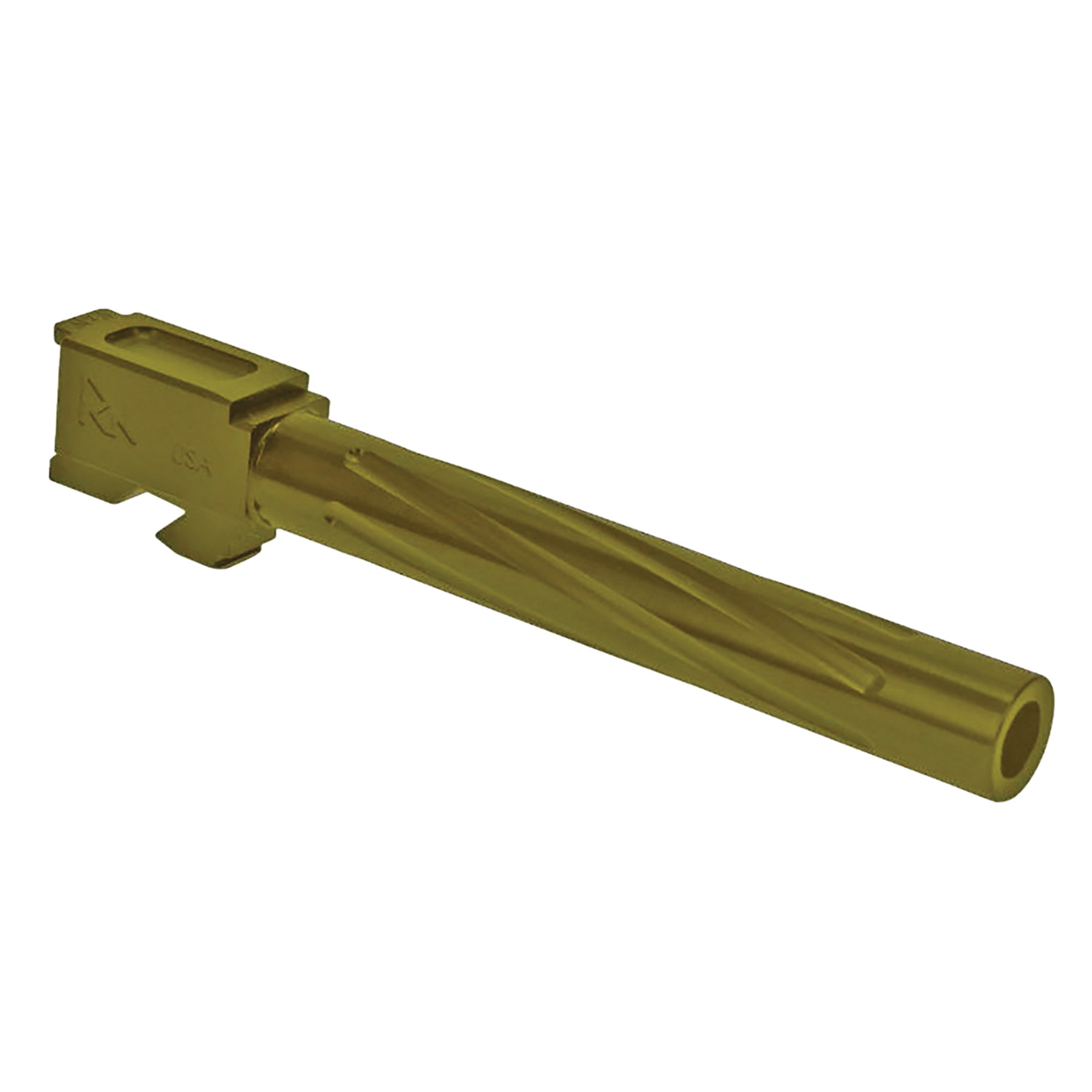 Achieve Precision Shooting with Rival Arms V1 Drop-In Barrel for Glock 34 Gen3-4 - Gold - RA20G701E - Rival Arms