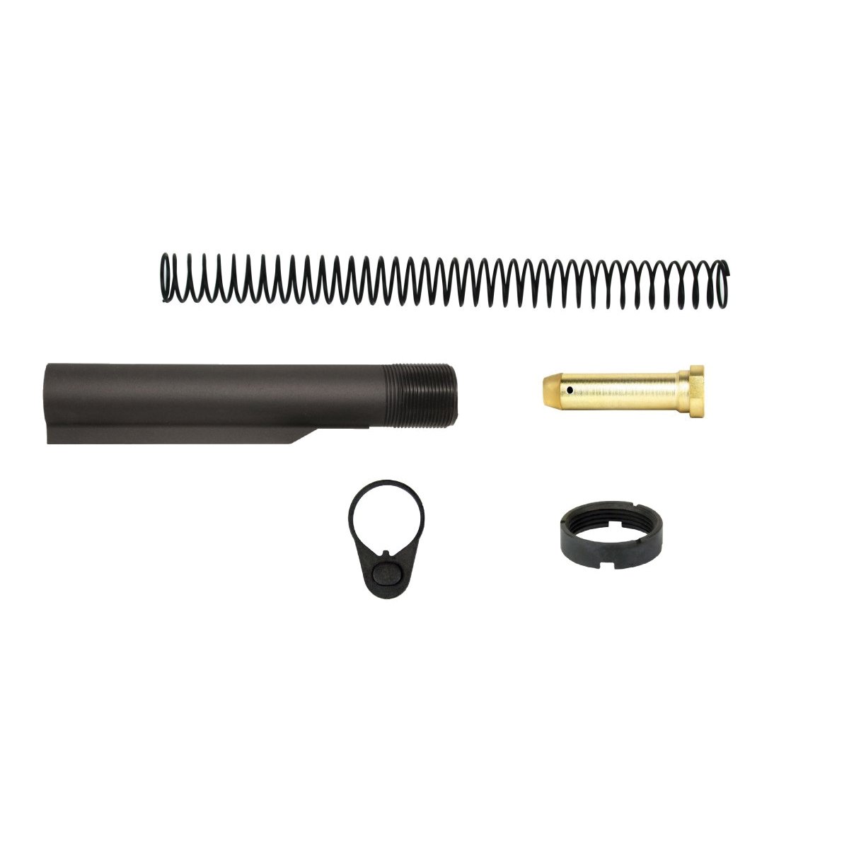 Tacfire 6-Position Mil-Spec Buffer Tube Kit for AR-15 - MAR047-A - Tacfire