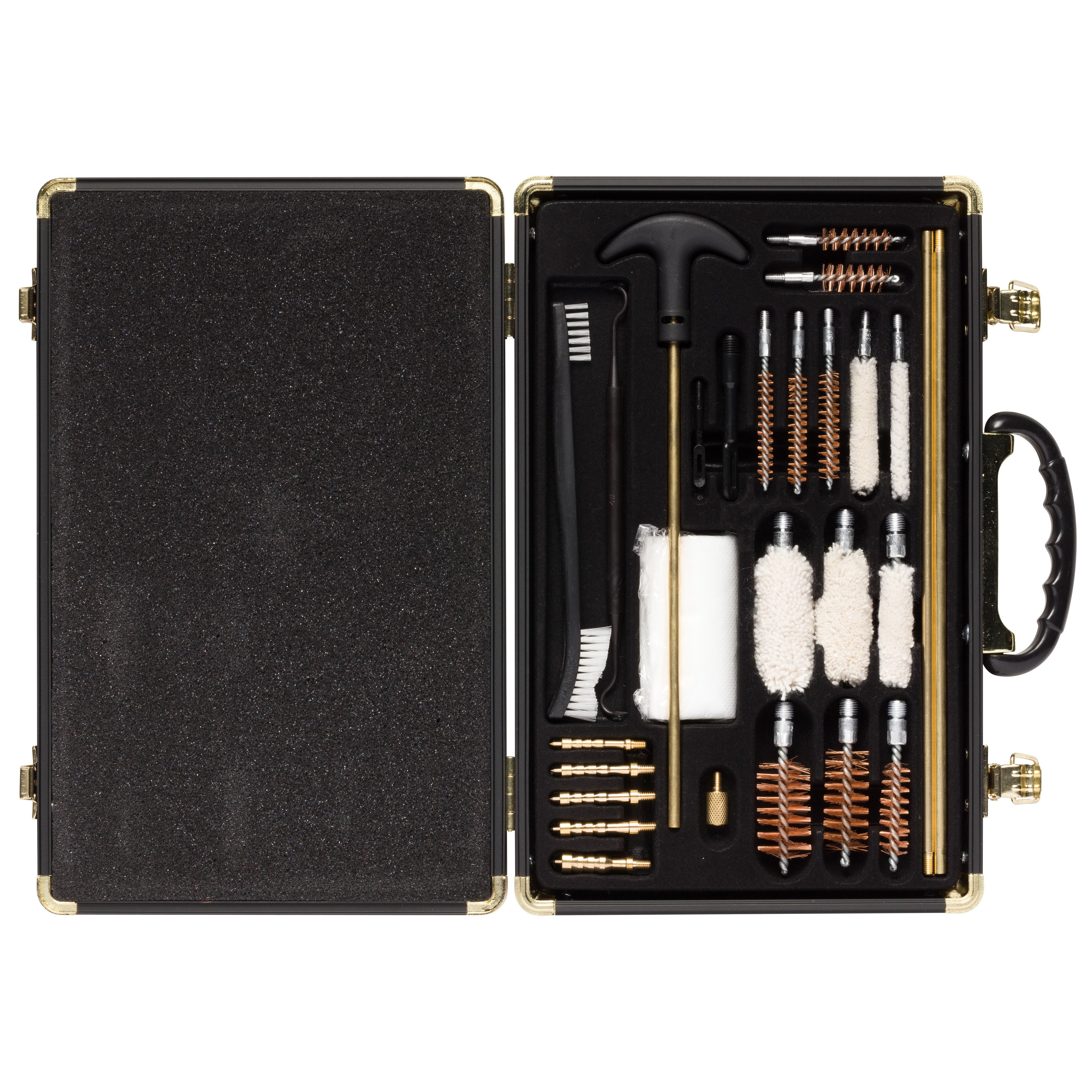 Browning Universal Field Brass 28-Piece Cleaning Kit, Black - 12482 - Browning