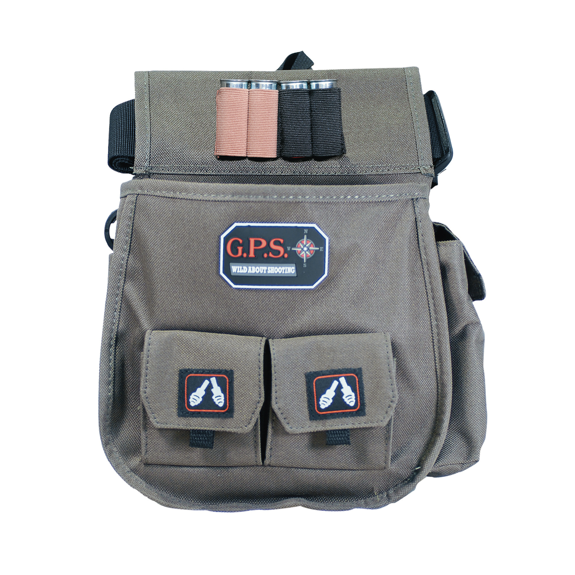 GPS Bag Deluxe 600D Polyester Double Shell Pouch, Olive - GPS1093CSP - Gps