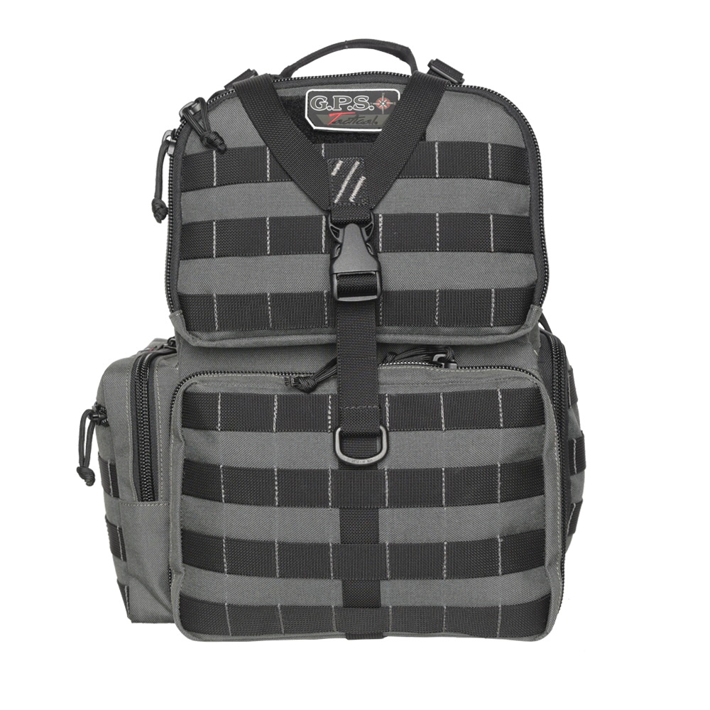 Organize Your Gear GPS Bag Tactical 1000D Nylon Range Backpack - Gray - GPST1612BPG - Gps