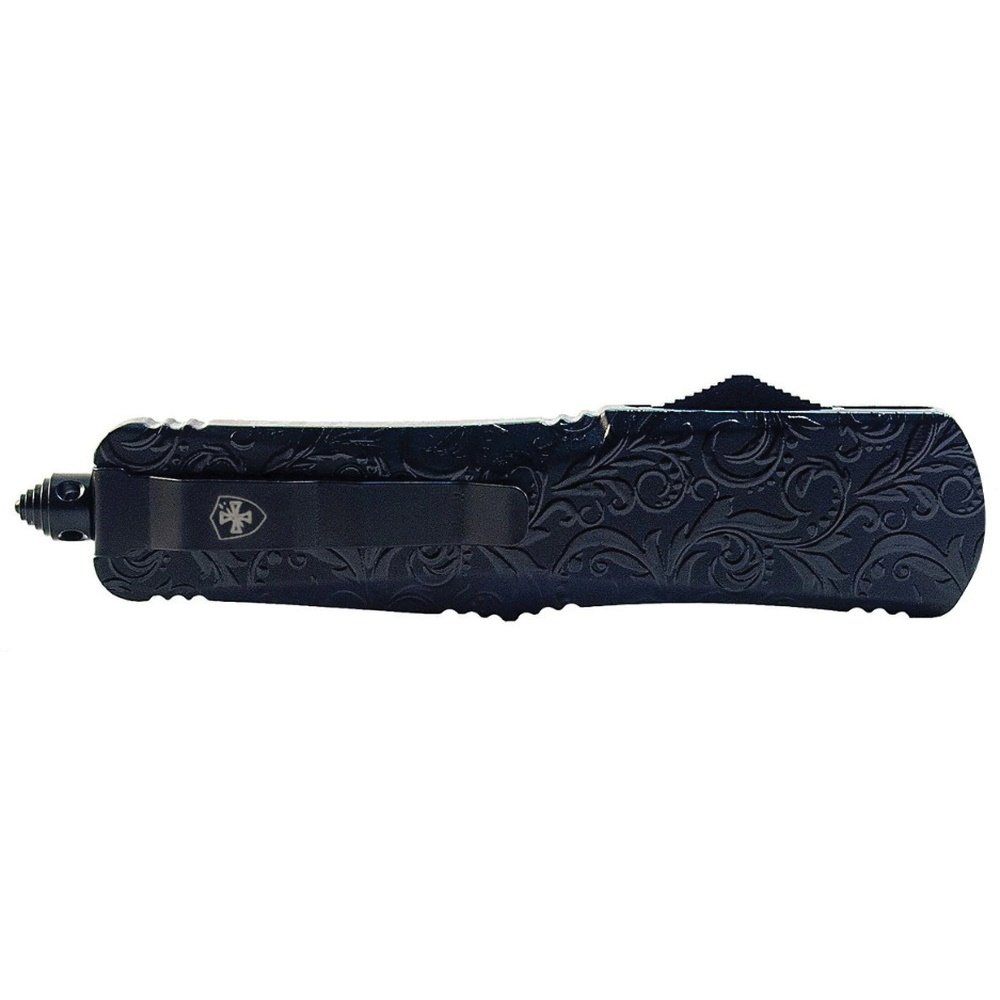 Templar Knife Large OTF Knife Dagger, Maiden Black Gloss - L-MDG-13-1 - Templar Knife