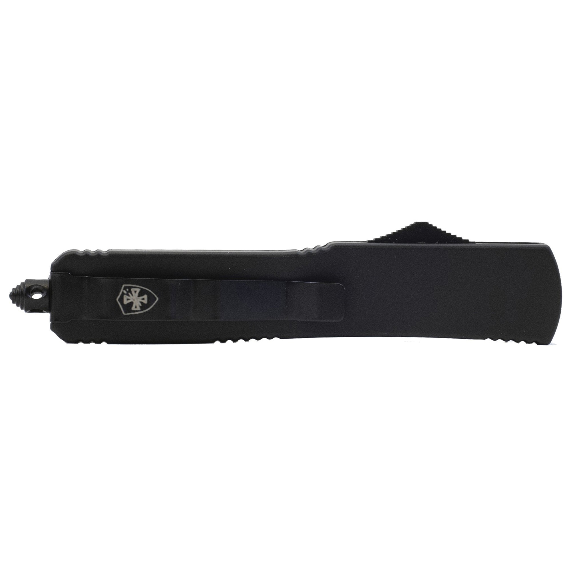 Templar Knife Classic Black OTF Dagger - Timeless Black Steel Elegance - M-BR-13-1 - Templar Knife