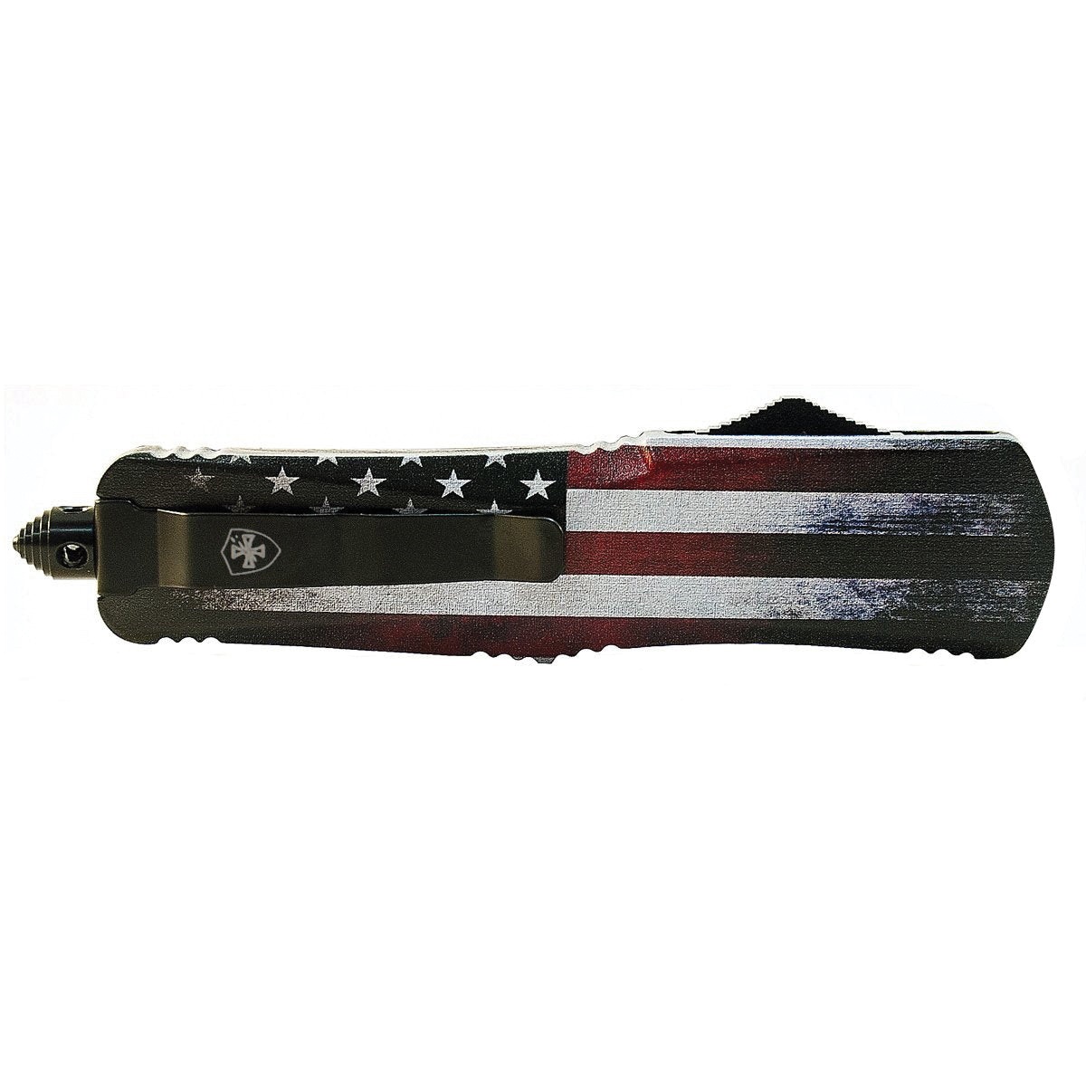 Templar Knife US Flag Large OTF Knife Drop Point - L-US-33-1 - Templar Knife