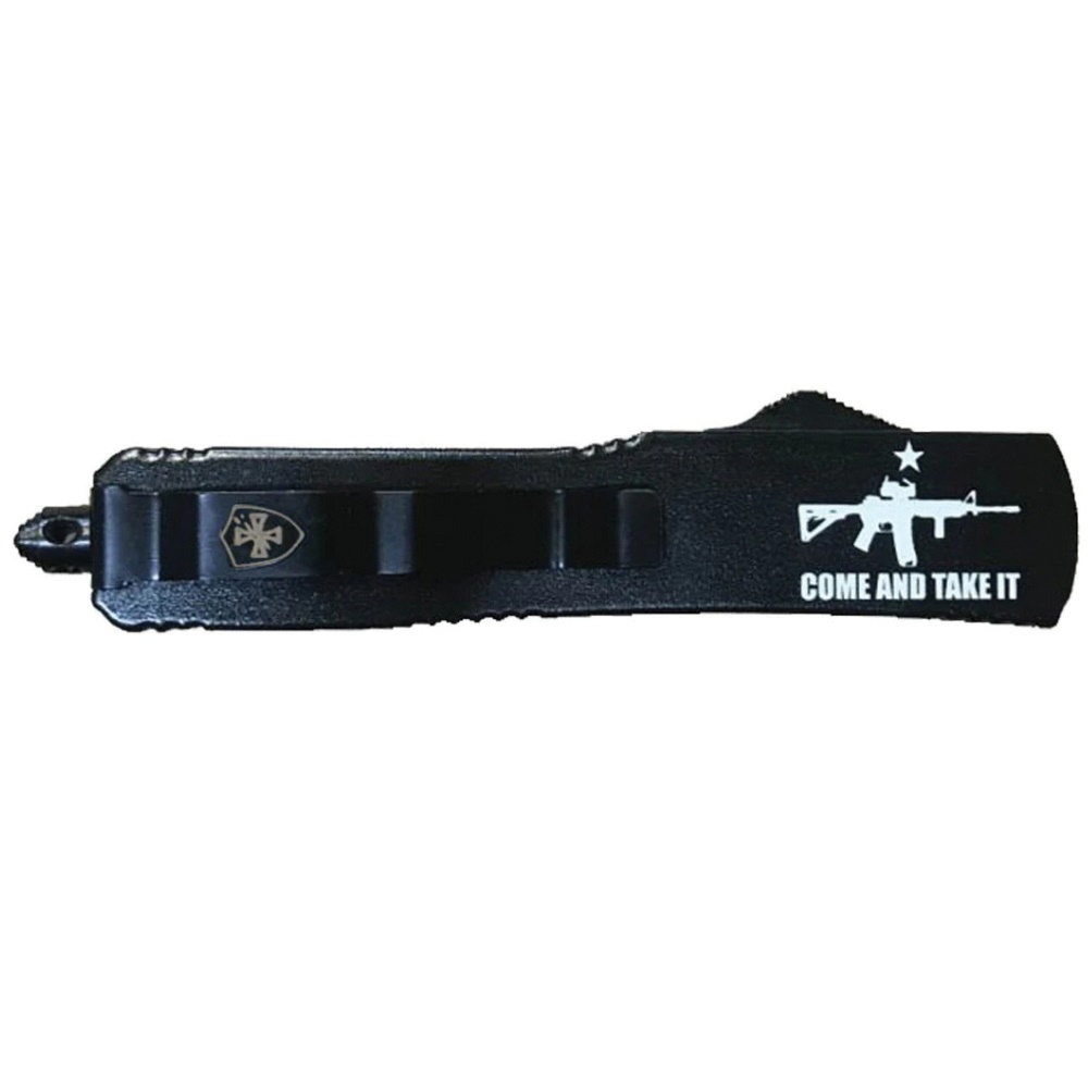 Templar Knife Come And Take It Tanto OTF - Tactical Freedom with CATI Cannon and AR - M-AR15-23-1 - Templar Knife