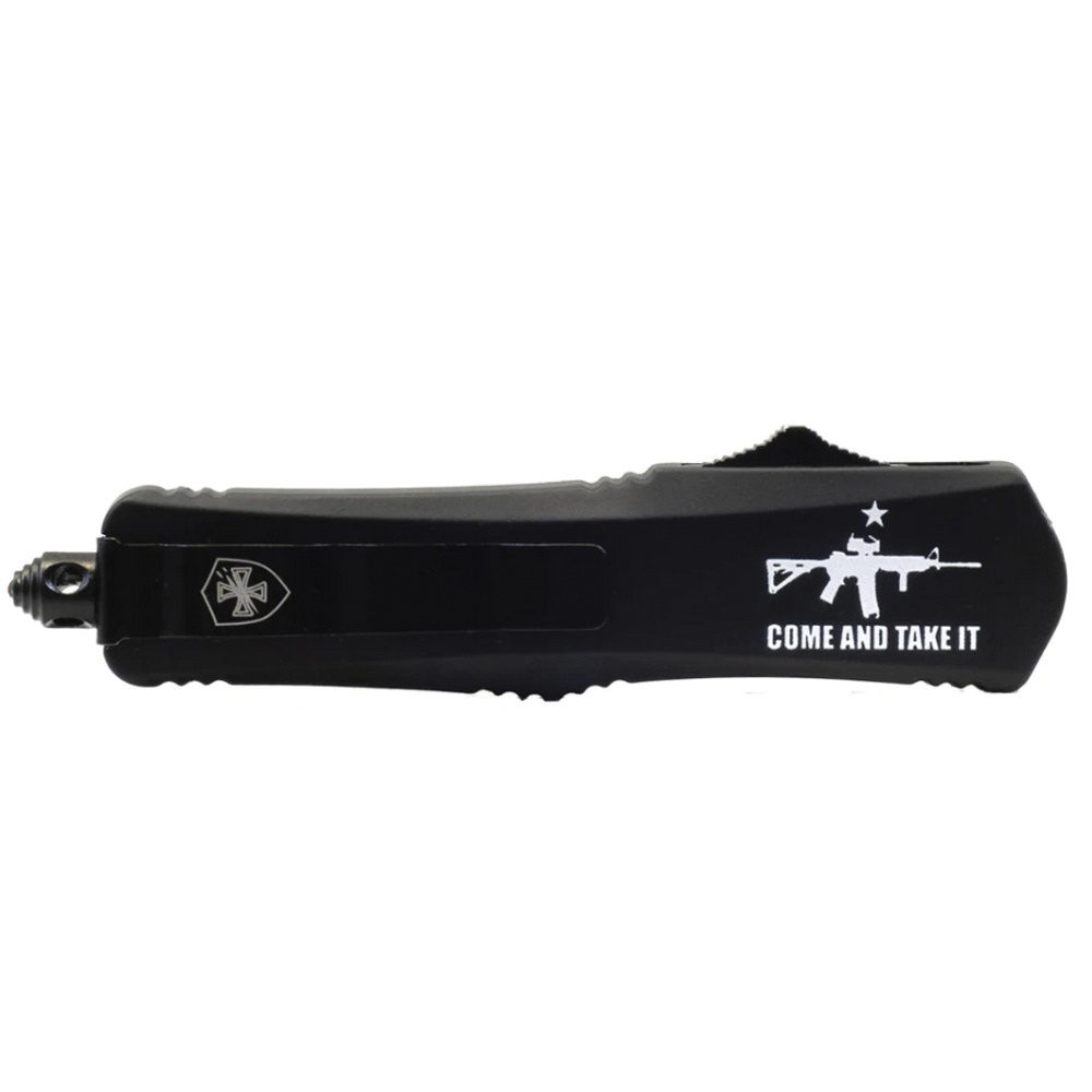 Templar Knife Come And Take It Small OTF Knife Tanto Serrated, CATI AR - S-AR15-53-1 - Templar Knife
