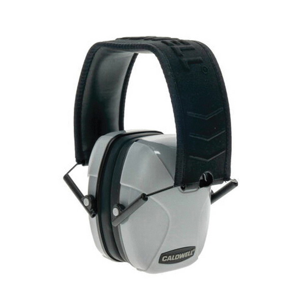 Caldwell Passive Low Pro Earmuff Adult/24 dB, Black/Gray - 1103305 - Caldwell