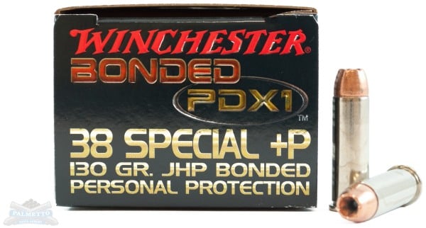 Winchester 38 Special+P 130gr PDX1 Defender Ammunition 20rds - S38PDB - Winchester