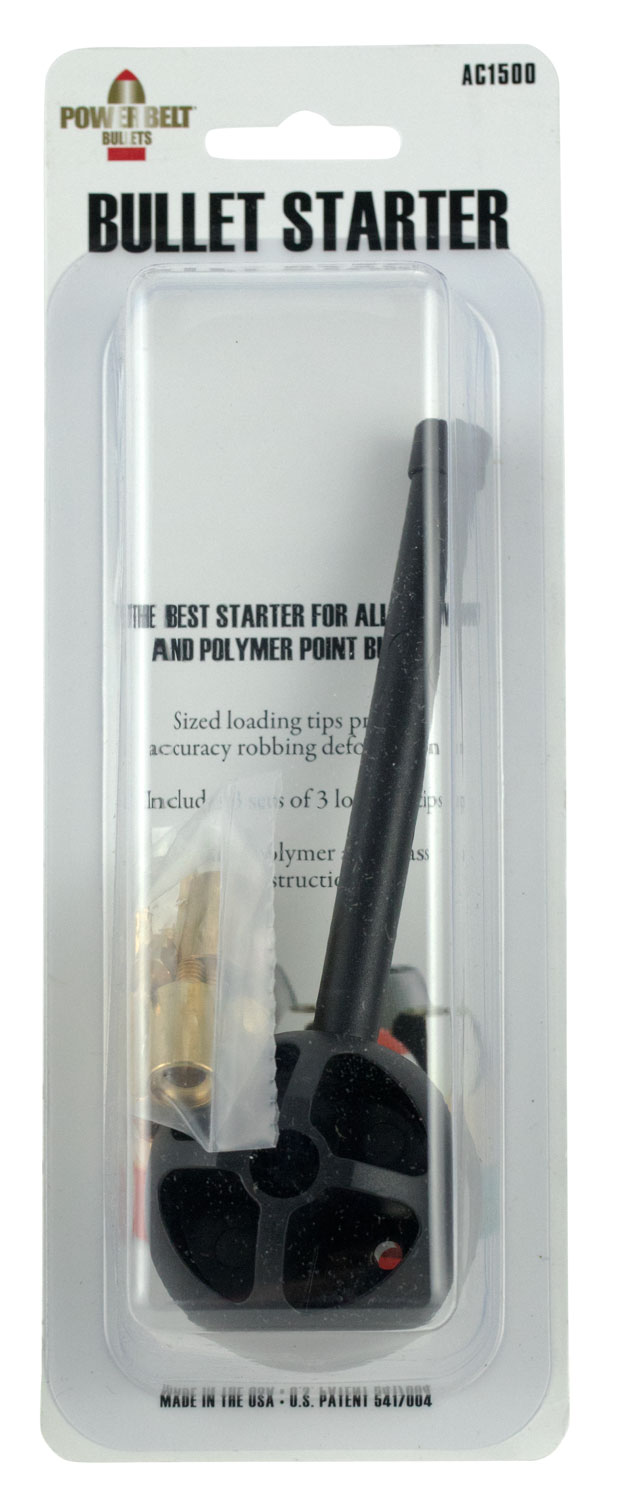CVA Power Belt Universal Bullet Starter Kit, Black - AC1500 - Cva