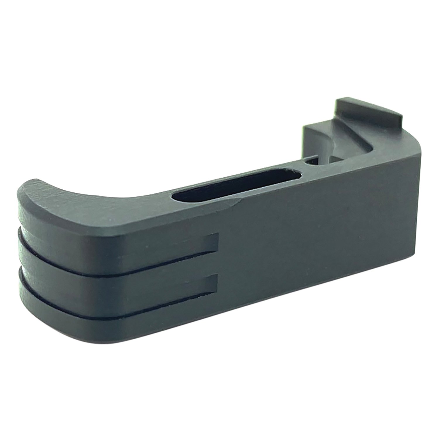Cross Armory Glock 17/19/22/23 Gen 4 and 5 Aluminum Extended Magazine Catch, Black - CRG5MCBK - Cross Armory
