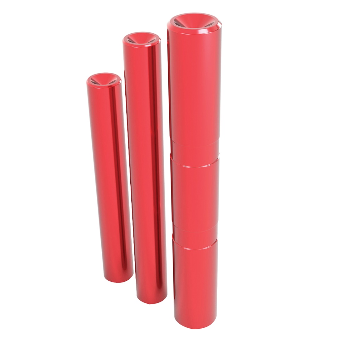 Cross Armory Dimpled 3-Pin Set for Glock 17/19/26/34 Gen5 -Red for Precision and Style - CRG5PSRD - Cross Armory