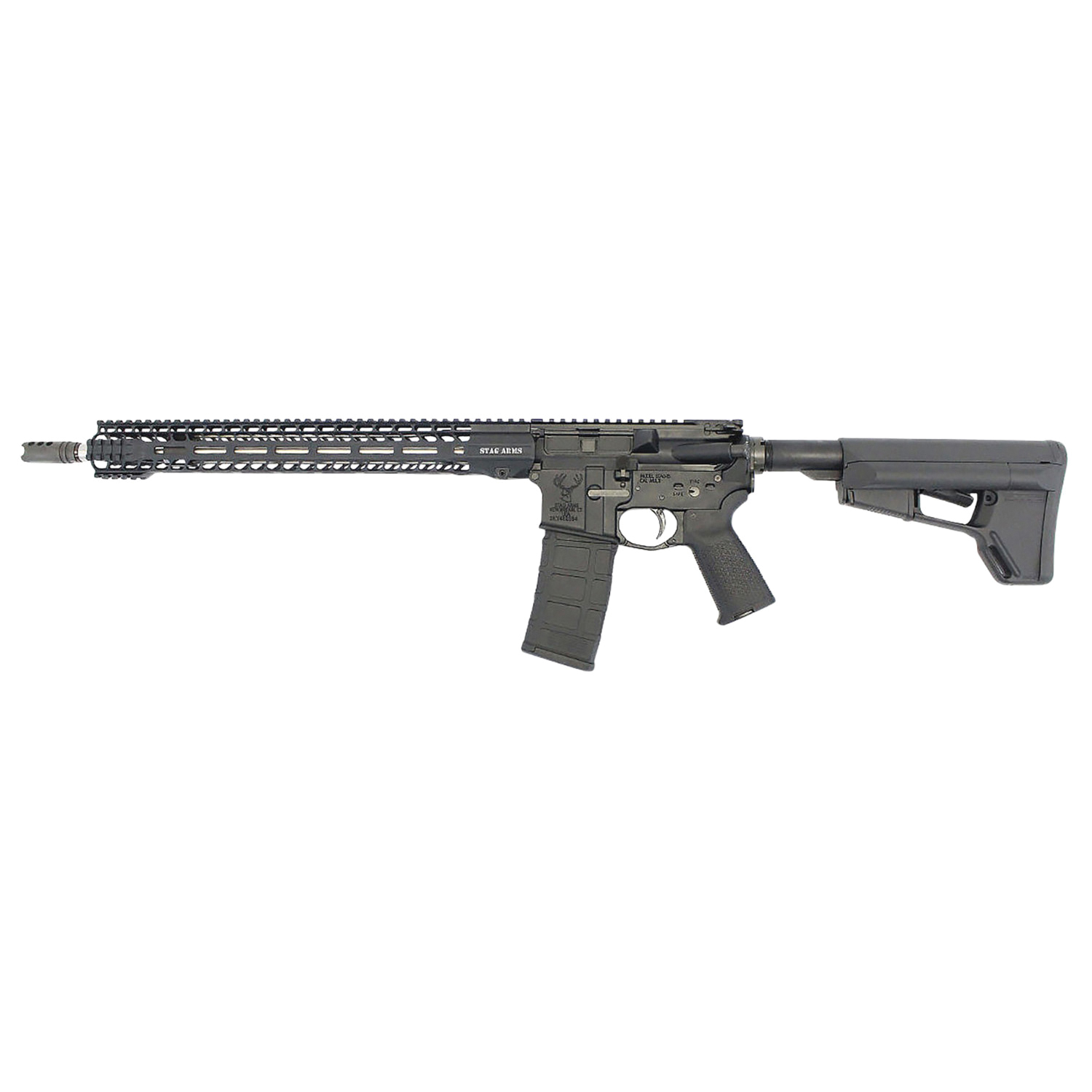 Stag Arms 3-Gun Elite 5.56x45mm 18", Black - STAG15010611 - Stag Arms