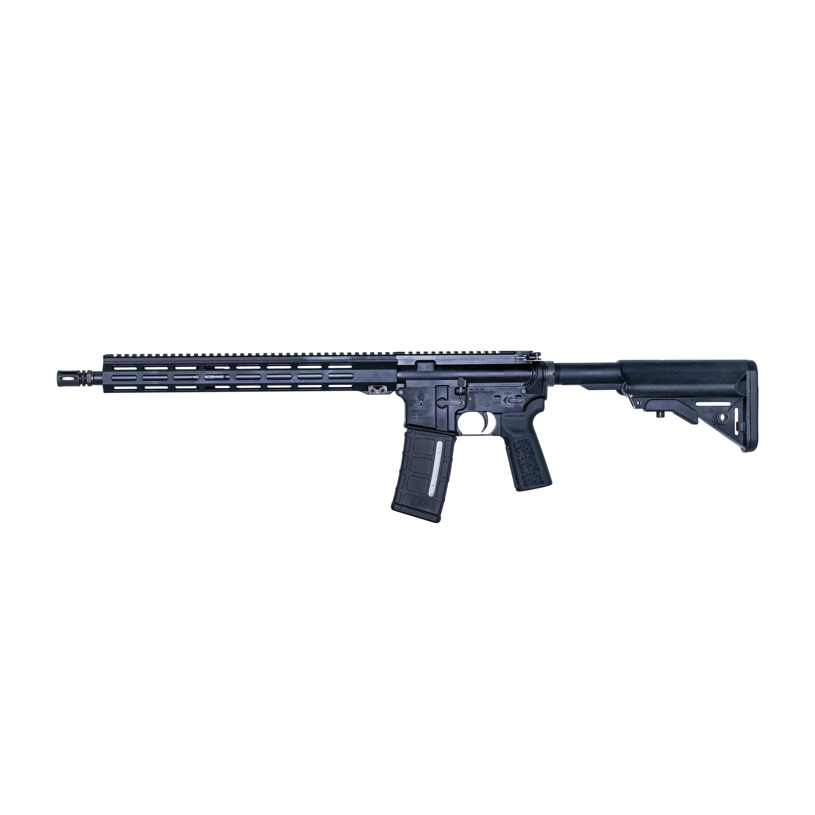 IWI Zion-15 5.56x45mm 16", Black - Z15TAC1610 - Iwi