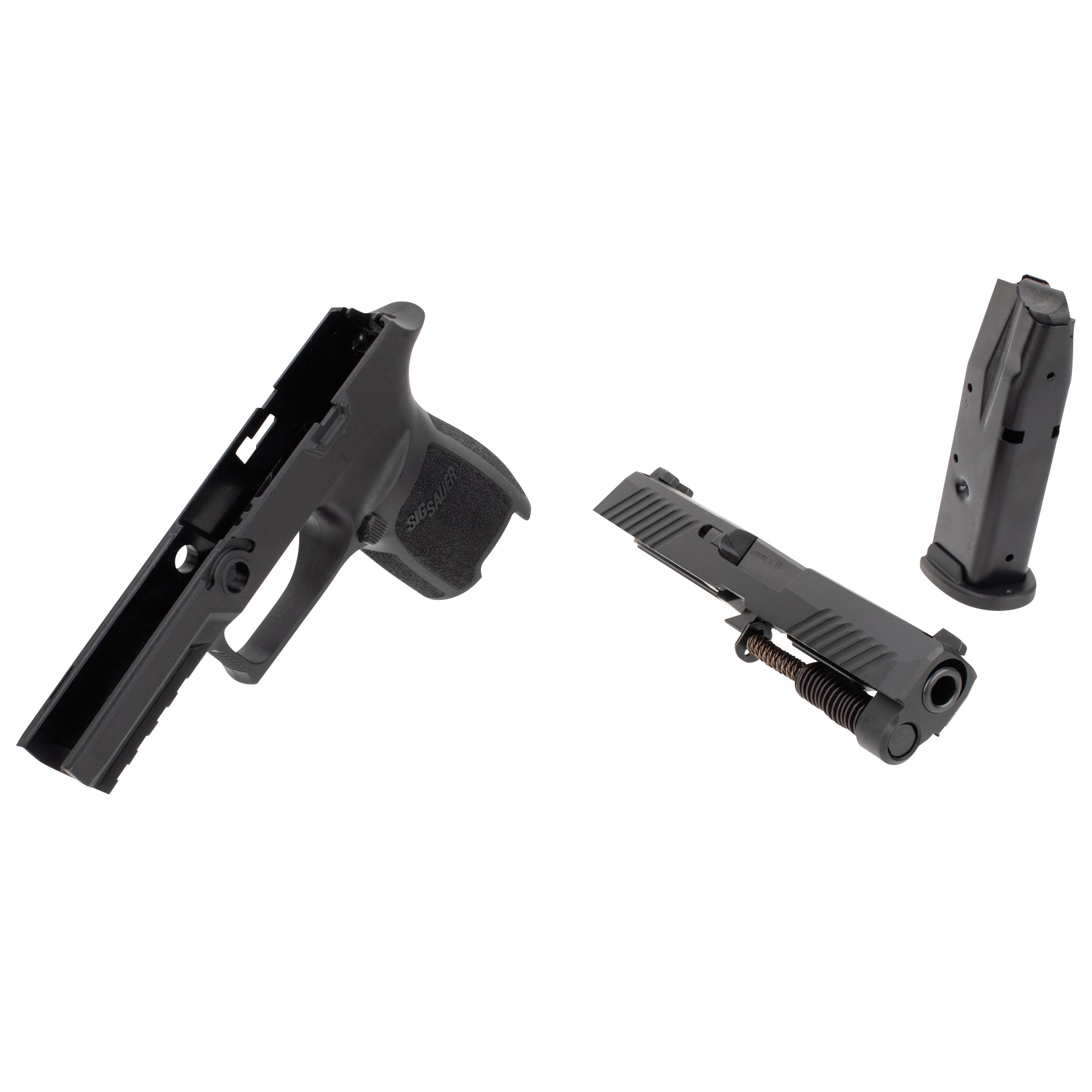 Versatile Sig Sauer X-Change Kit for Sig P320 -Adapt to Your Needs in Black - CALX-320C-40-BSS-10 - Sig Sauer