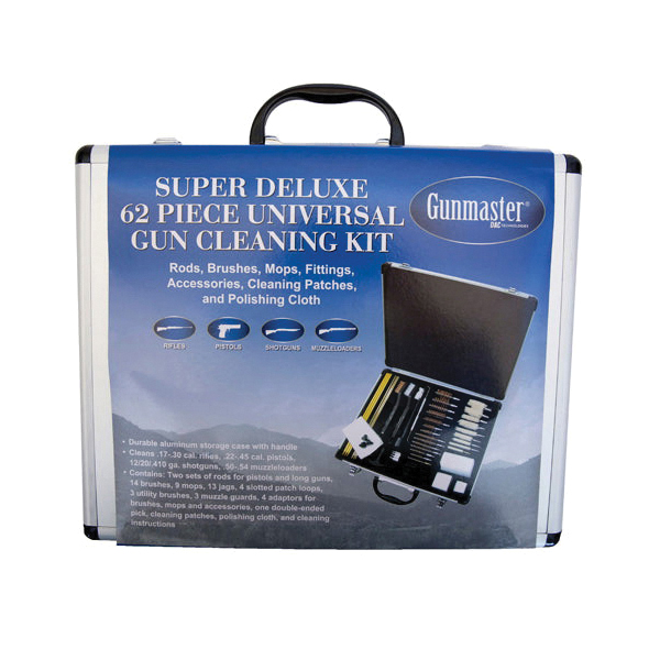 Dactec Gunmaster 62-Piece Super Deluxe Universal Gun Cleaning Kit - 38296 - Dac