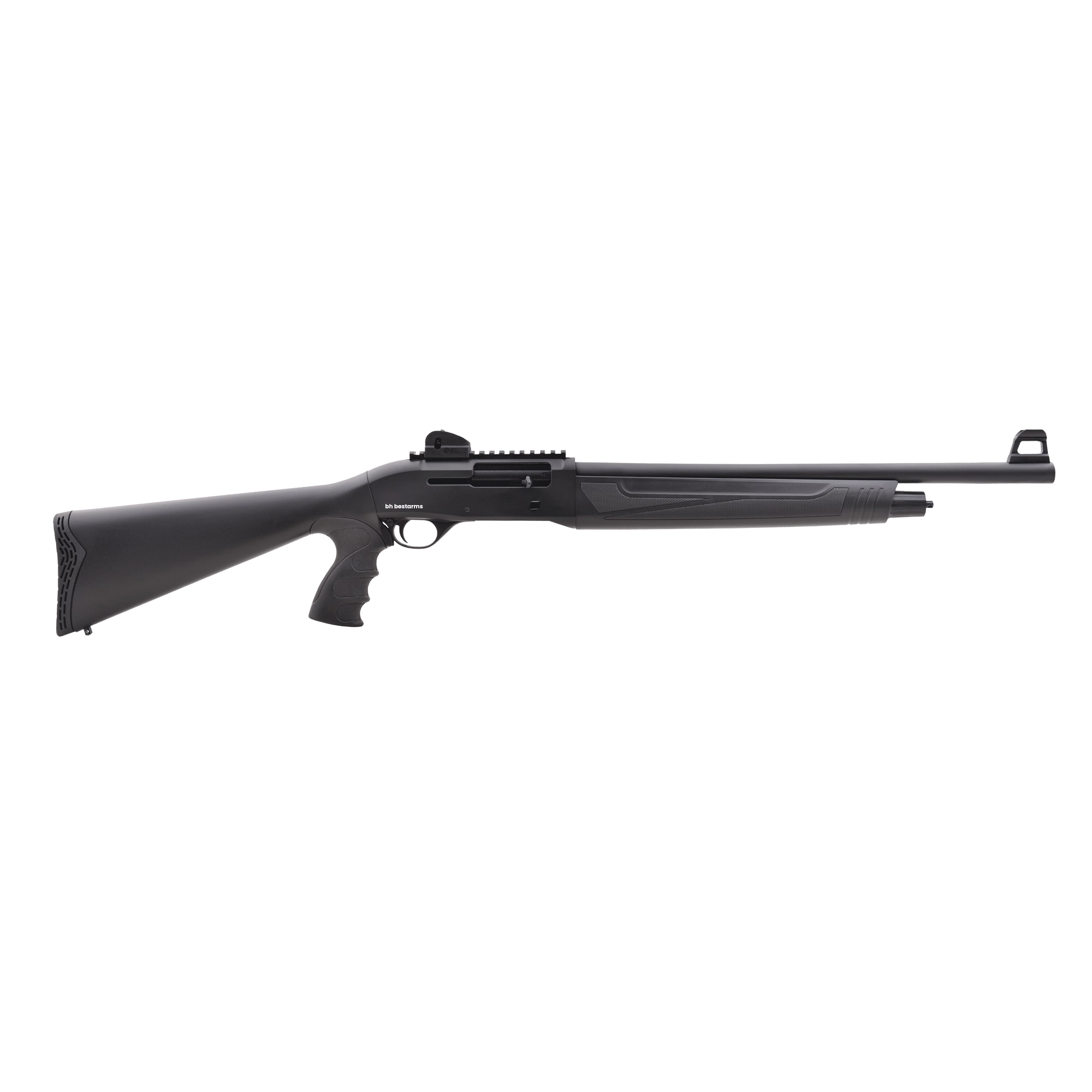 ADCO BA312 12 Gauge 20" Semi-Auto Shotgun, Black - BA312PG - Adco