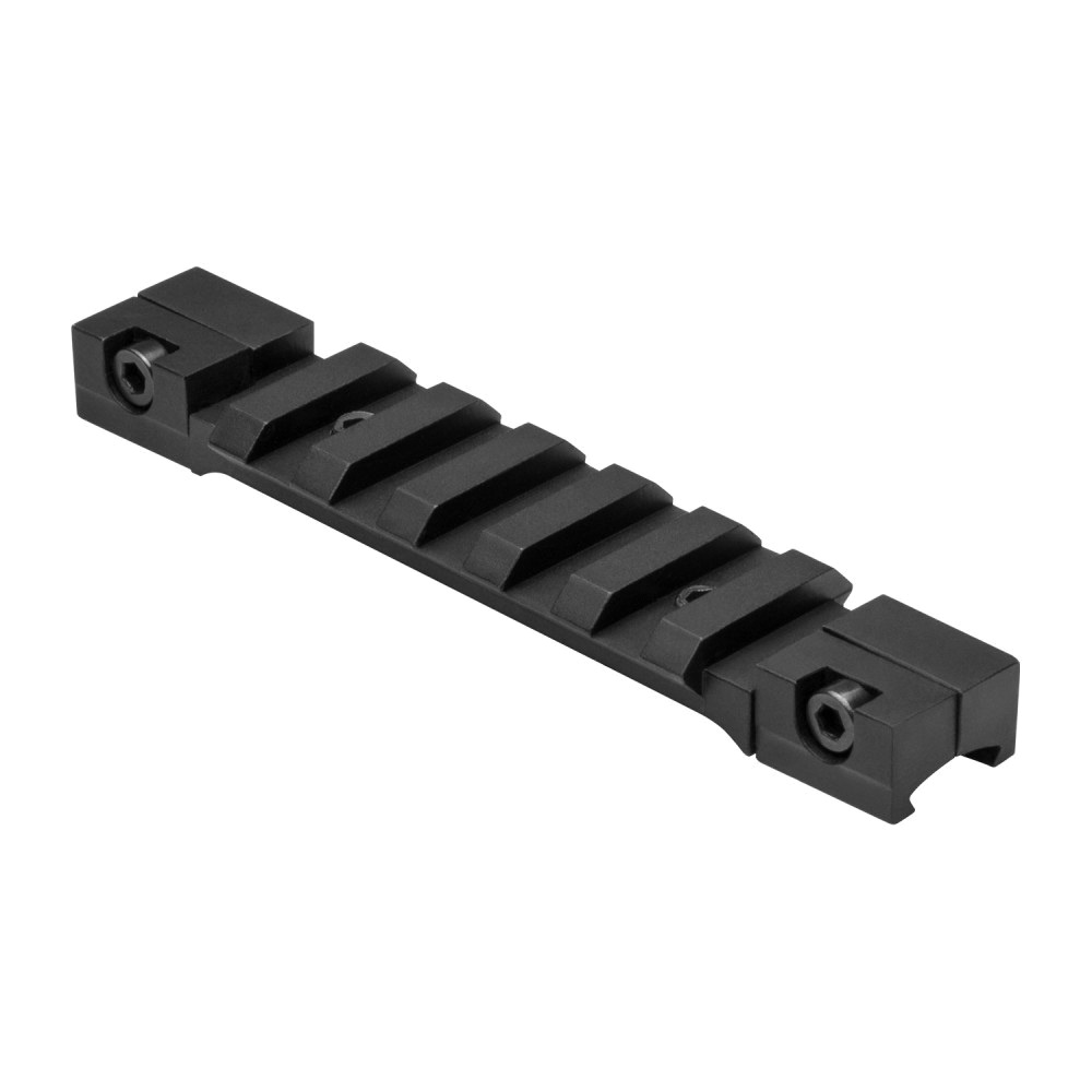 NcStar Dovetail to Picatinny Adapter Rail -Short Adapter, Black Anodized - MAD38PS - Ncstar