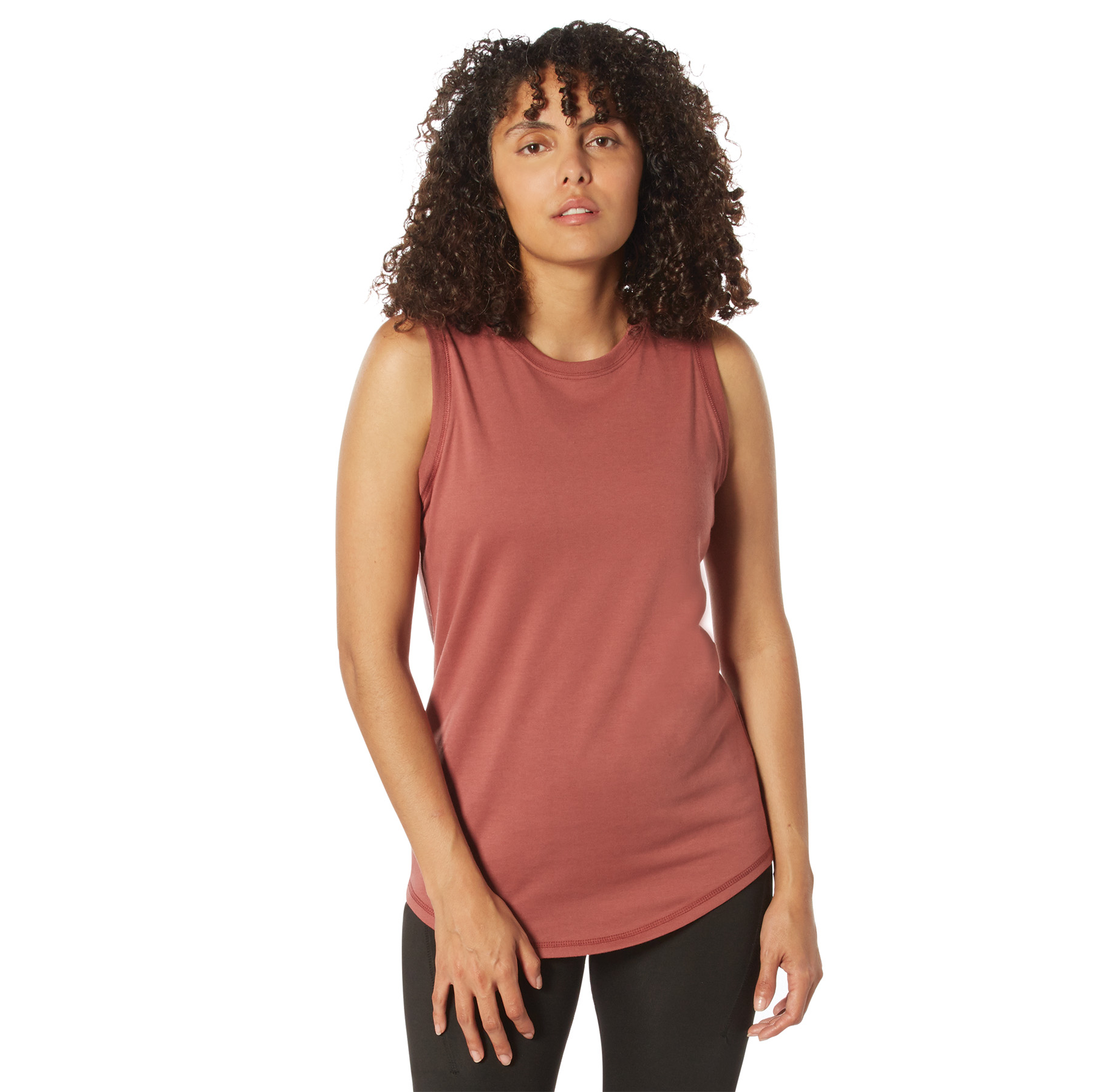 Rothco Rothco Womens Essential Moisture Wicking Tank Top - Terracotta, Medium