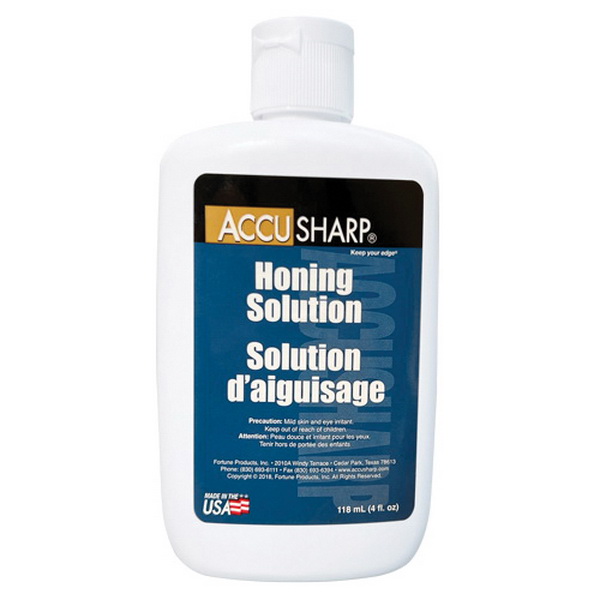 AccuSharp Honing Solution 4 oz - Maintain Your Blade's Cutting Edge - 068C