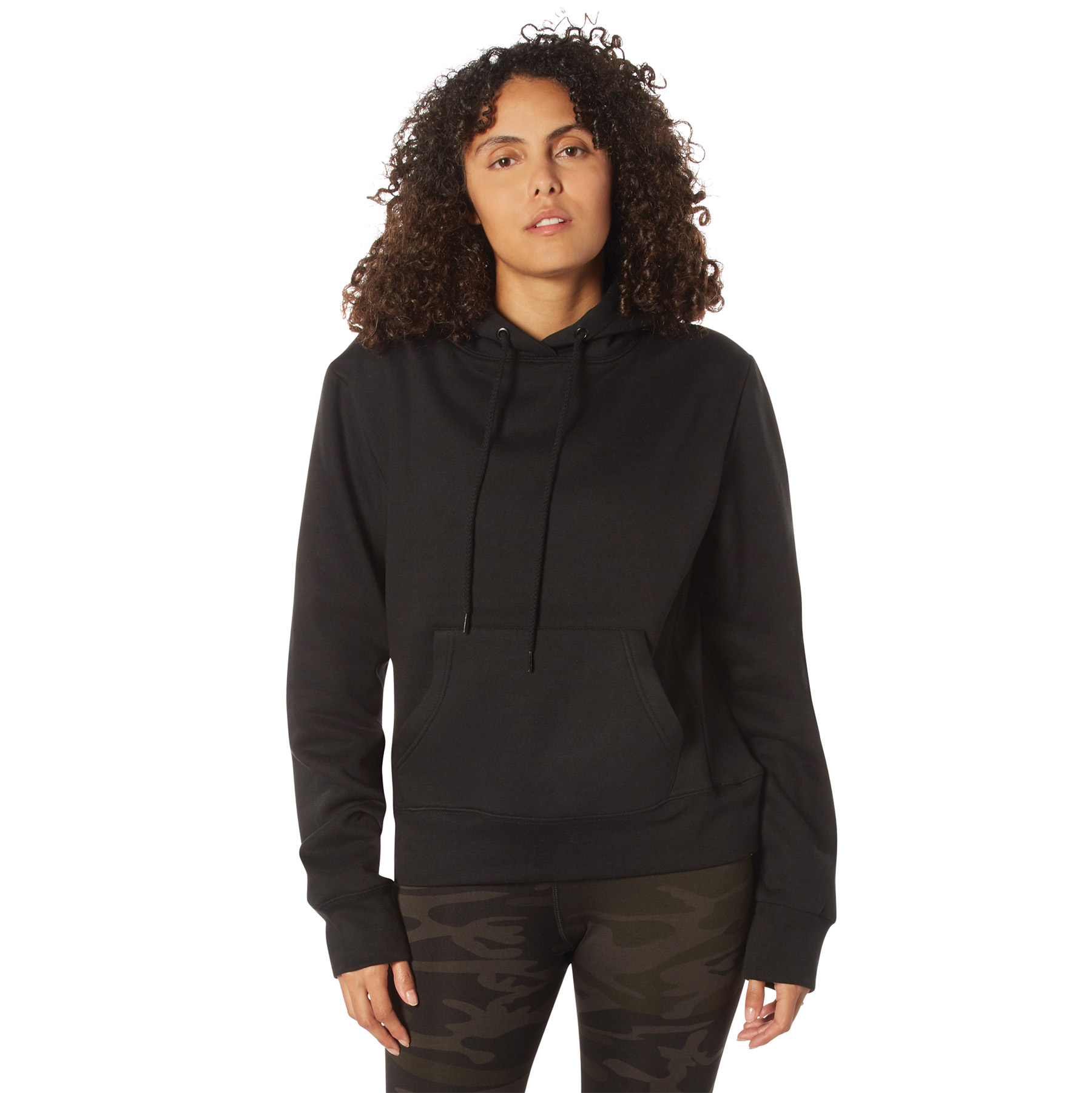 Rothco Rothco Womens Every Day Hoodie - Black, 2X-Large