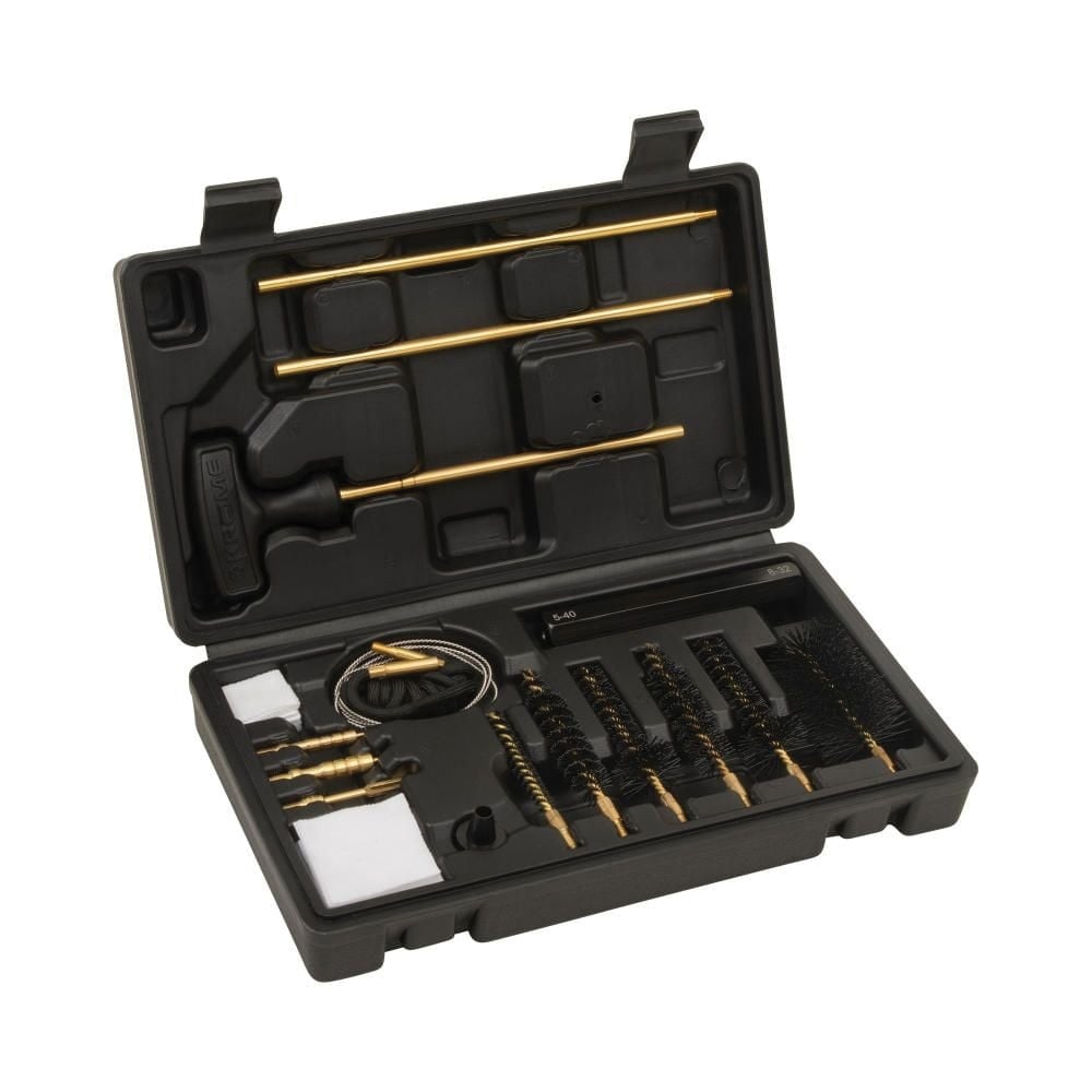 Krome Modern Plastic Case Rifle Cleaning Kit, Black - Convenient Rifle Maintenance Kit - 70605 - Allen
