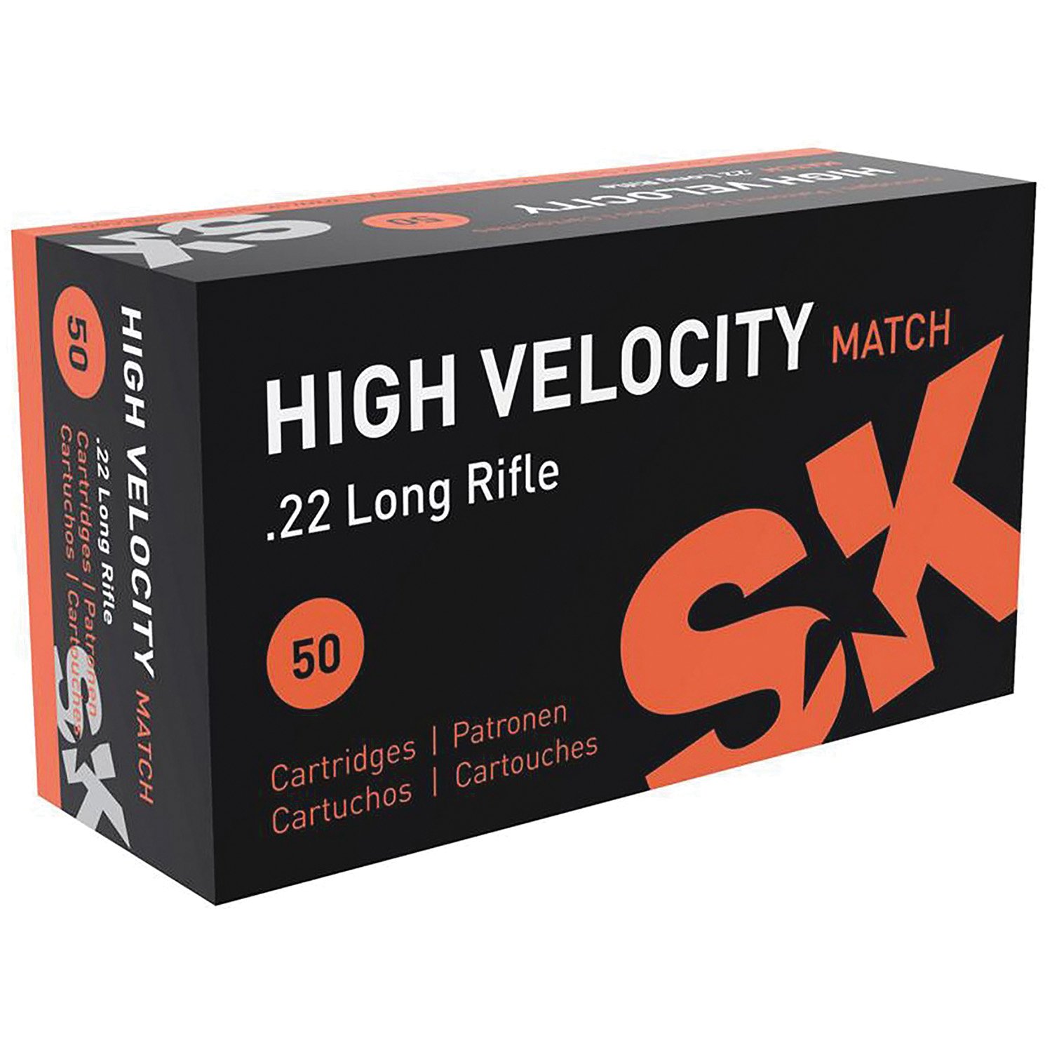 Berger Bullets High Velocity Match .22LR 40 gr Ammo - 50rds - 420137 - Berger Bullets