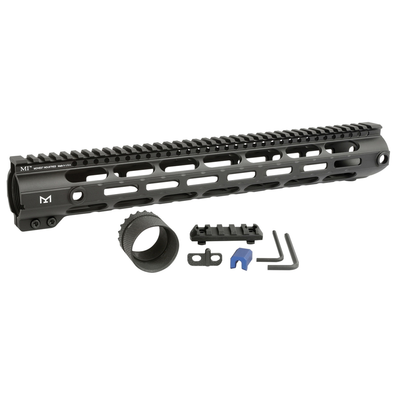 Midwest Industries Combat Rail DPMS Low M-LOK Handguard 15" for AR-308/LR-308, Black - MI-CRL308-15 - Midwest Industries