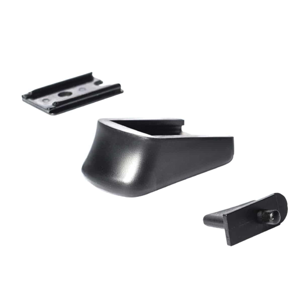 Mec-Gar Walther PP, PPK/S Polymer Finger Rest Set, Black - F42090SET - Mec-Gar