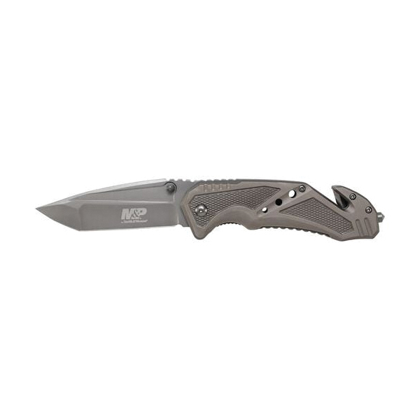 Smith & Wesson M&P Rescue Folding Tanto Knife, Grey - SWP11GCP - Smith & Wesson