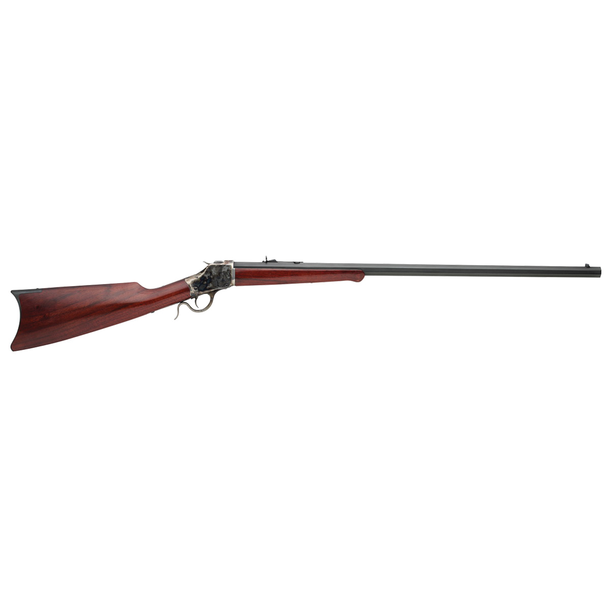 Taylors & Company 1885 Highwall .45 Colt Break Action Rifle, Walnut - 550147 - Taylors And Company