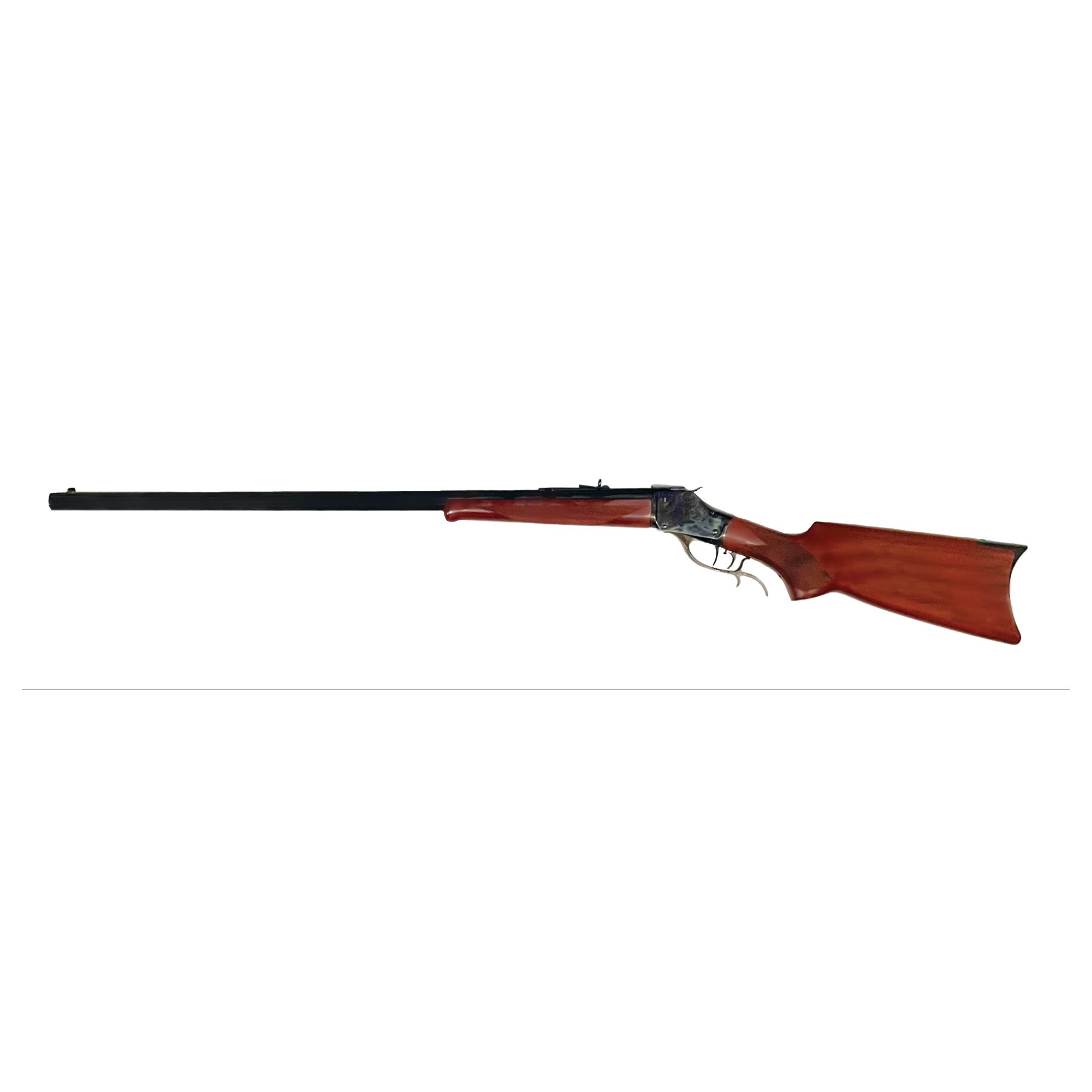 Taylors & Company 1885 Highwall .38-55 Winchester Break Action Rifle, Walnut - 550320 - Taylors And Company