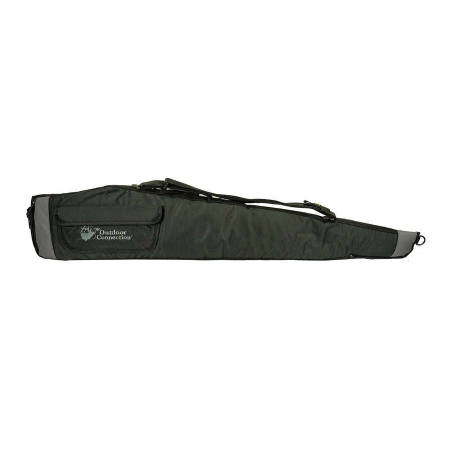 Outdoor Connection Ripstop Nylon Detachable Sling Rifle Case - Tactical Black Excellence - SRC-19248 - Outdoor Connection