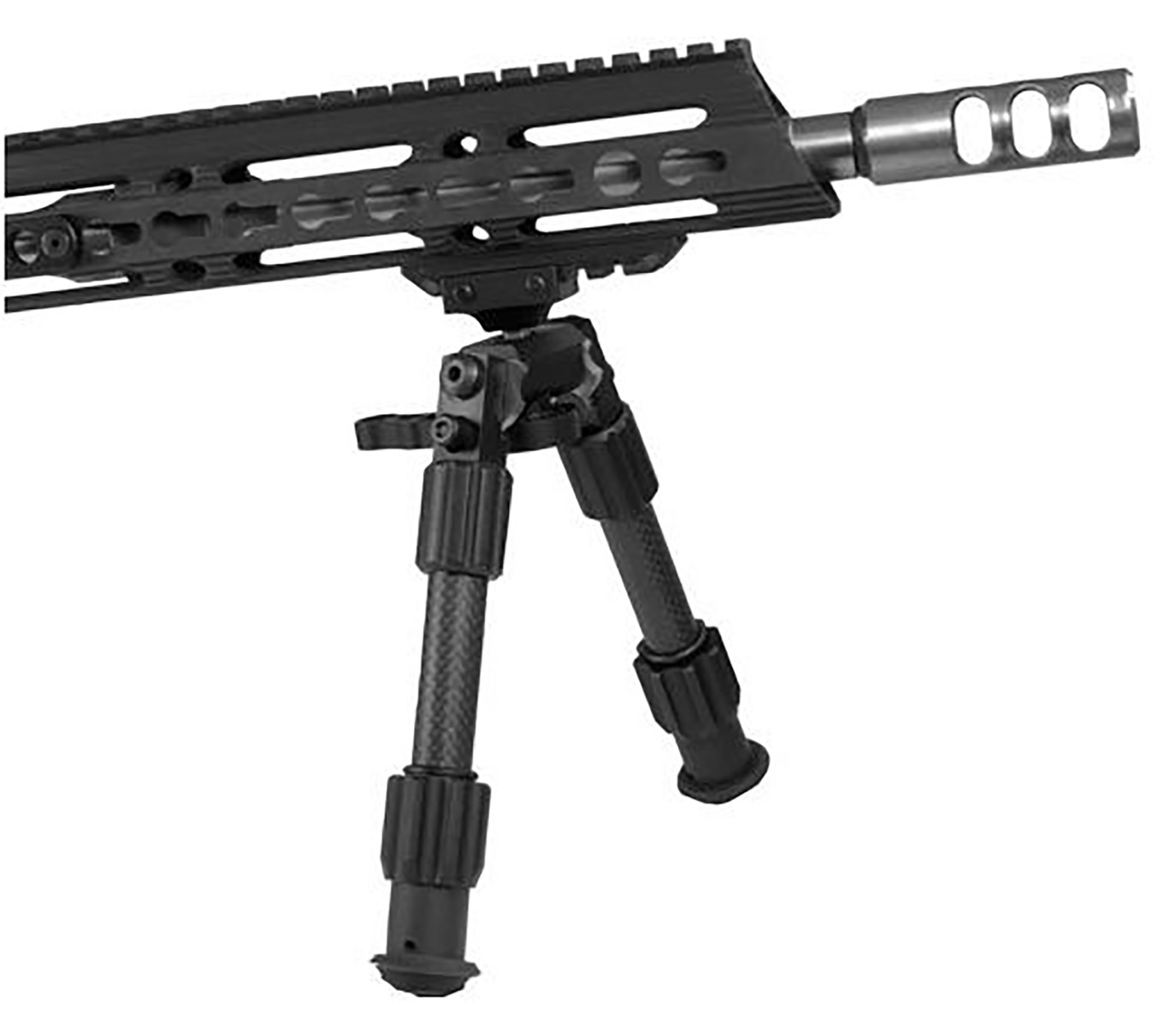 TruGlo Tac-Pod Carbon Railmount - 9-13" - TG8903L - Truglo