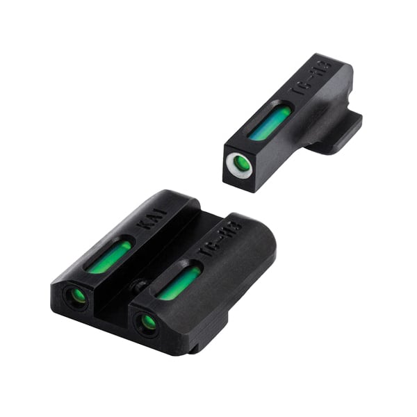 TruGlo TFX Sight Front/Rear, Green/Green - TGTG13KA1A - Truglo
