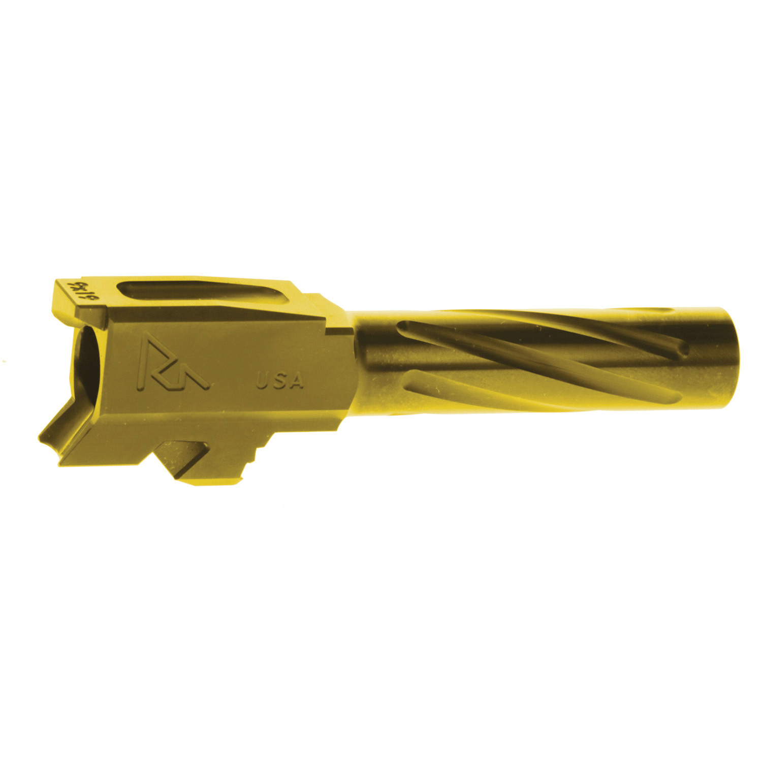 Rival Arms V1 Drop-In Barrel for Glock 43X, Gold - Enhanced - RA-RA20G301E - Rival Arms
