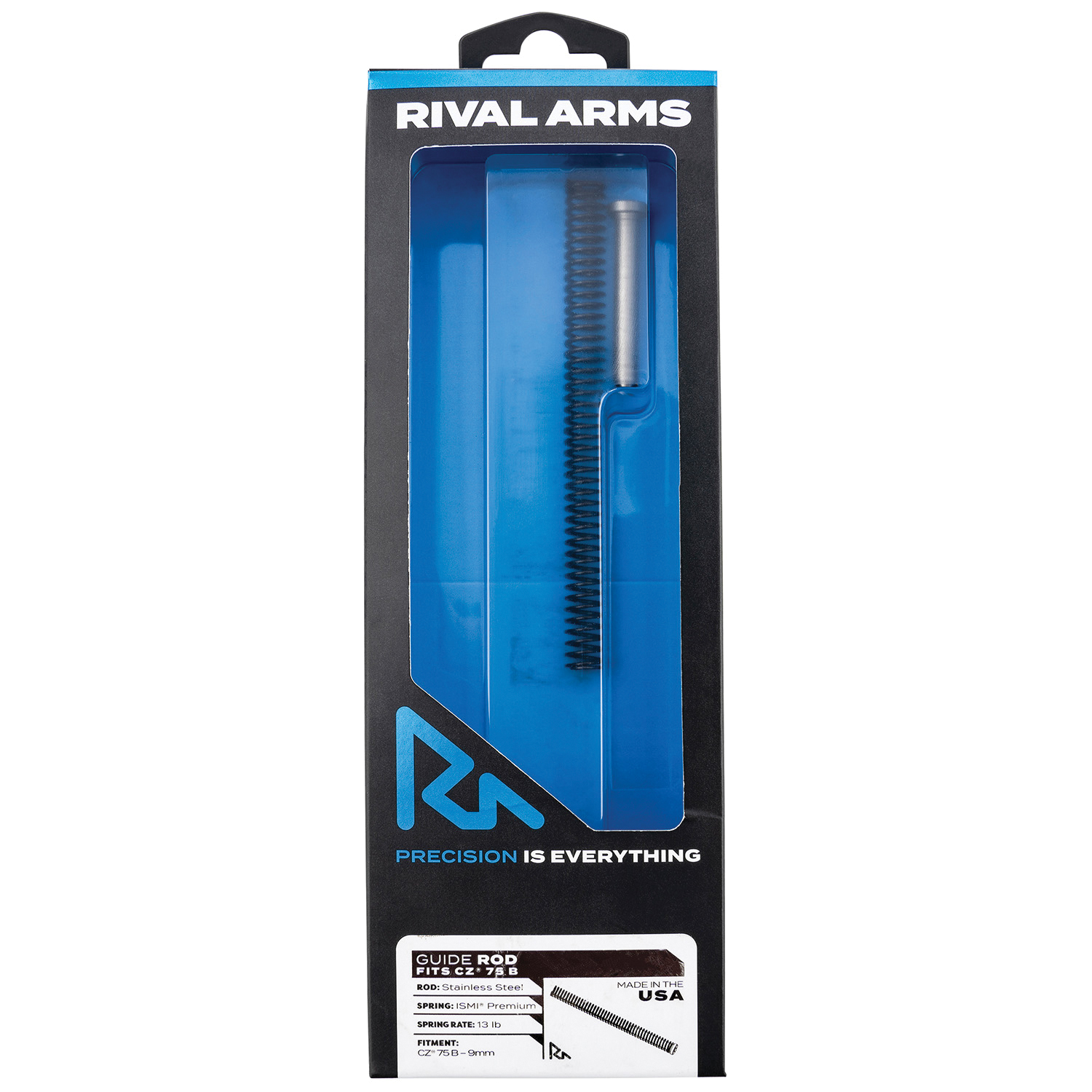 Rival Arms CZ75B Guide Rod Replacement, Black - RA-RA50C101S - Rival Arms