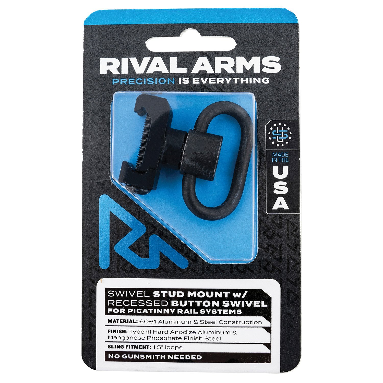 Rival Arms Picatinny Mount and QD FL Swivel Pack - RA-RA92P2A - Rival Arms