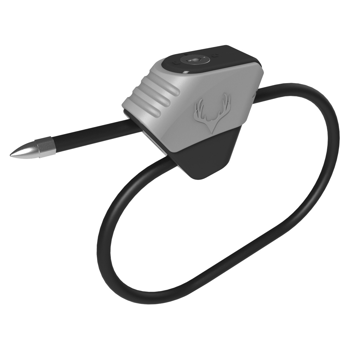 HME Aluminum Cable Lock - Secure Your Gear in Black/Gray - HME-CBLK - Hme