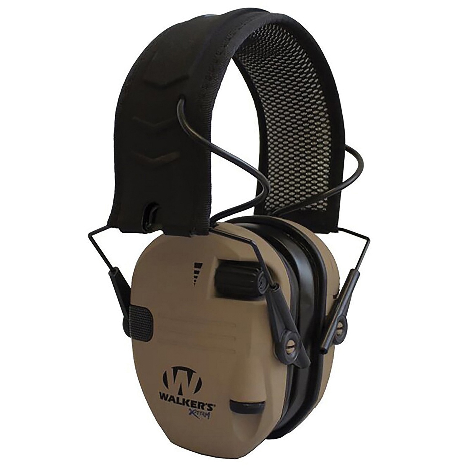 Walker Razor X-TRM Digital Polymer Earmuff Adult/21 dB, Battle Brown/Black - GWP-XRSEM-BB - Walkers Game Ear