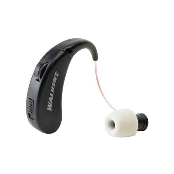 Walker Ultra Ear BTE Rechargeable Hearing Enhancer Adult/22 dB, Black - GWP-RCHUE-2PK - Walkers Game Ear