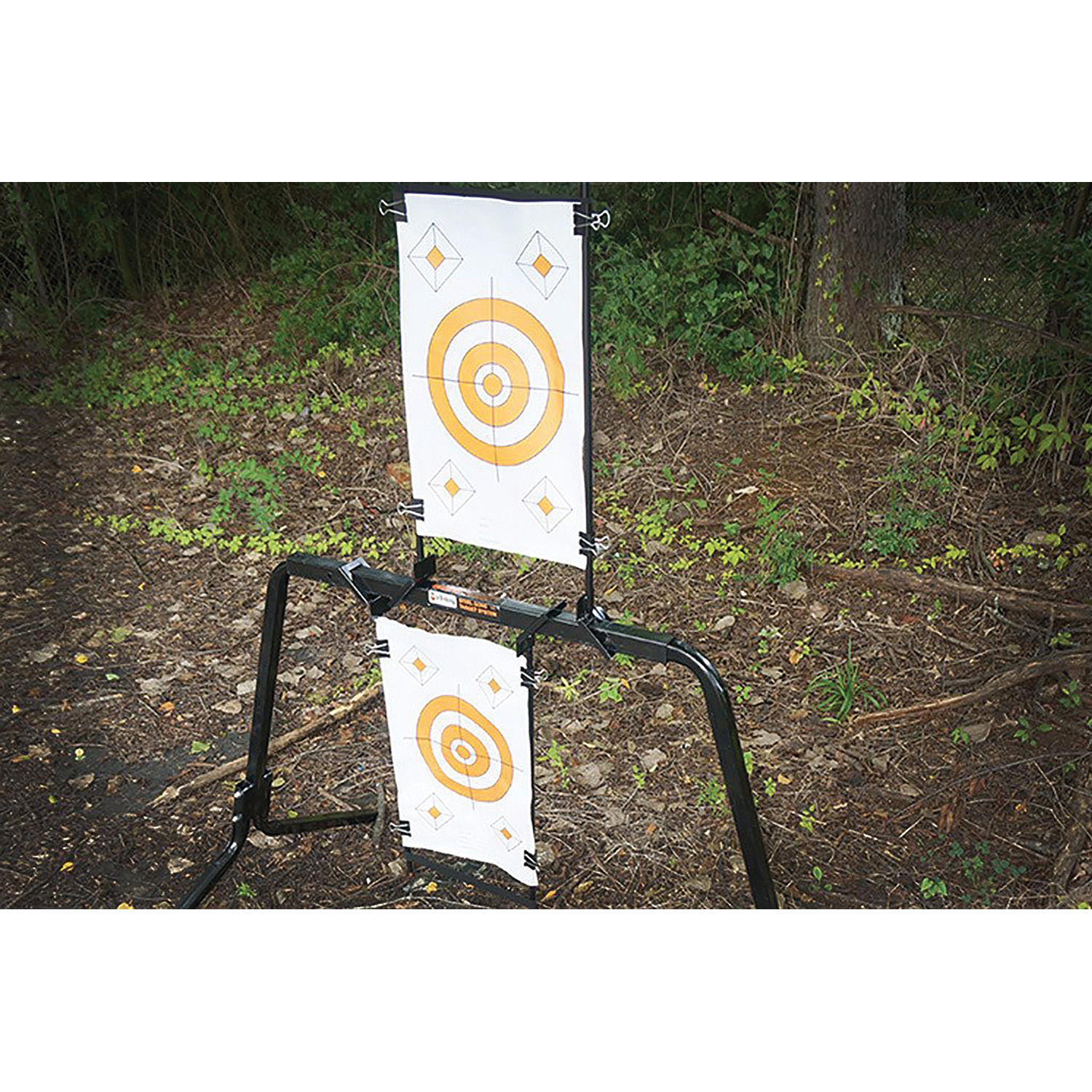 Viking Solutions Convertible Paper Target Holder, Black - VKS-VPT001 - Viking Solutions