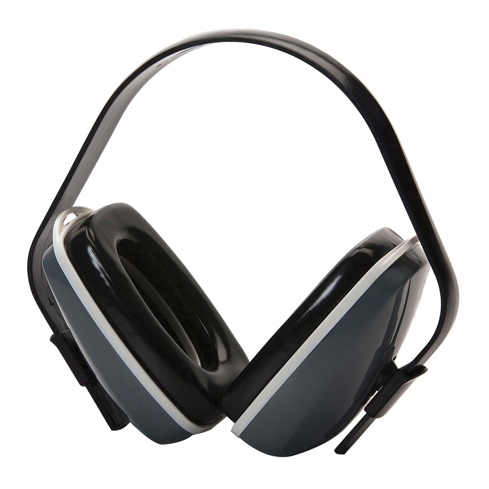 Pyramex Foam/Nylon Passive Earmuff - Adult/23 dB in Sleek Black/Gray - PM2010 - Pyramex