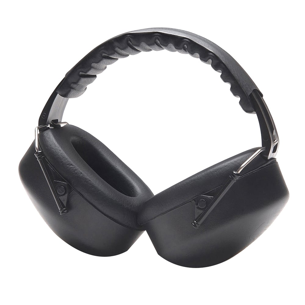 Pyramex PM30 Foam Passive Earmuff - Adult/27 dB Hearing Protection in Black - PM3010 - Pyramex