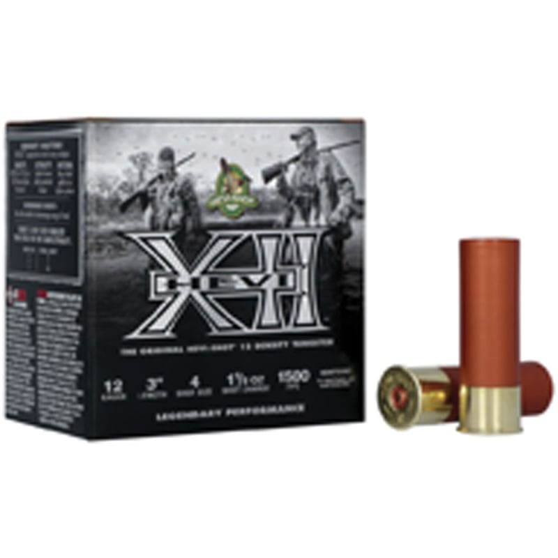 Hevishot HEVI-XII Waterfowl 12 Gauge 3" #4 Shot - 1.12 oz - 25rds - HS51304 - Hevi-Shot