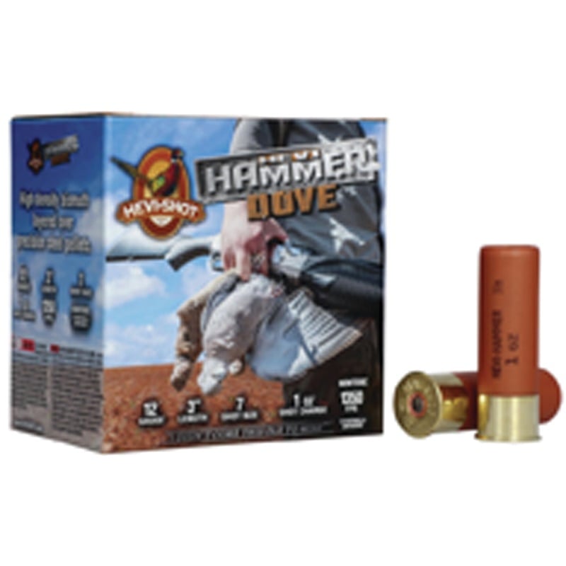 Hevishot HEVI-Hammer Dove 12 Gauge 3" #7 Shot Ammo - 1 oz - 25rds - HS29137 - Hevi-Shot