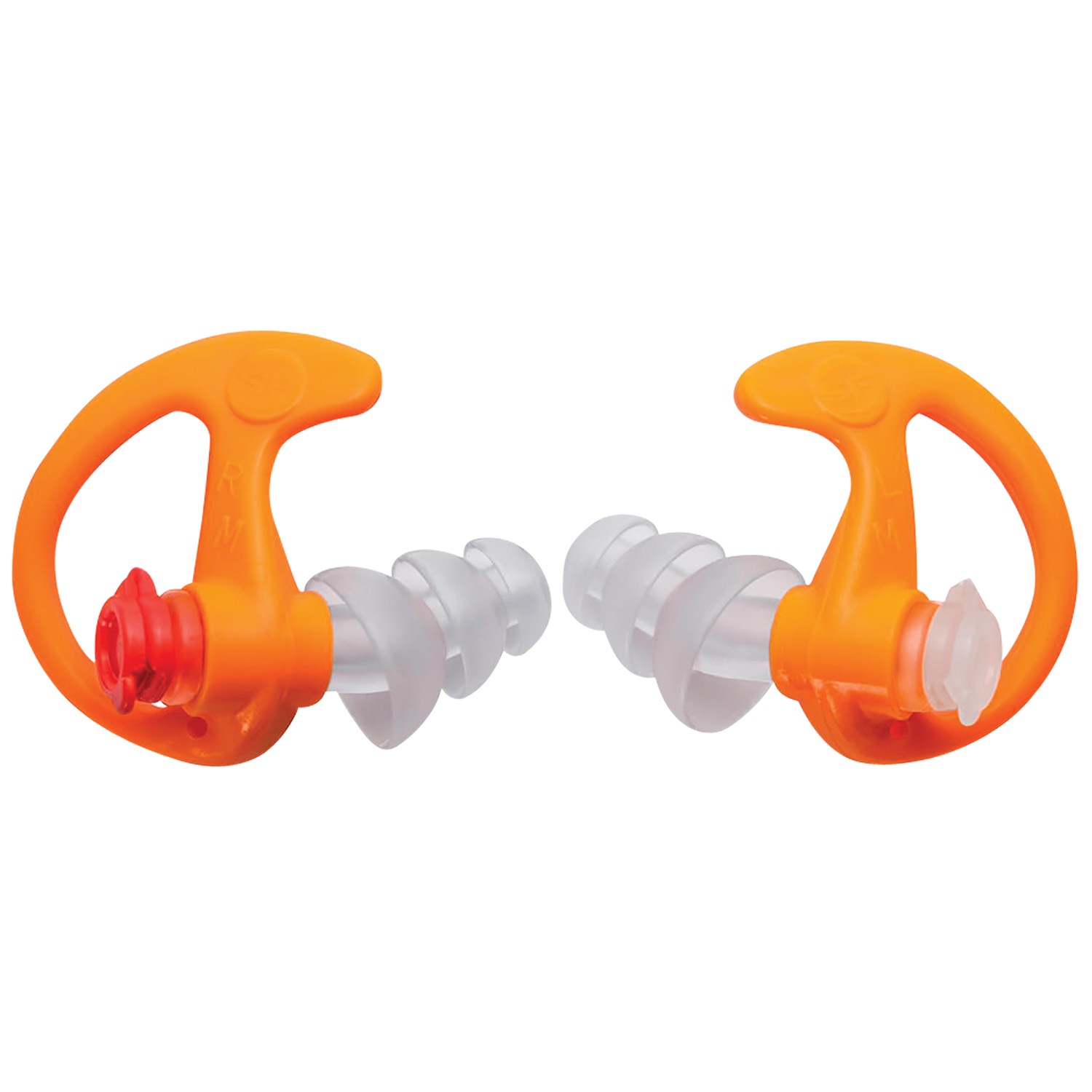 Surefire EP4 Sonic Defender Plus Polymer Filtered Flanged Earplug Medium/Adult/24 dB - EP4ORMPR - Surefire