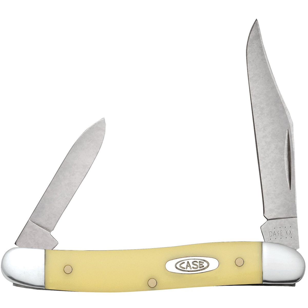 Case Folding Knife, Yellow - Case