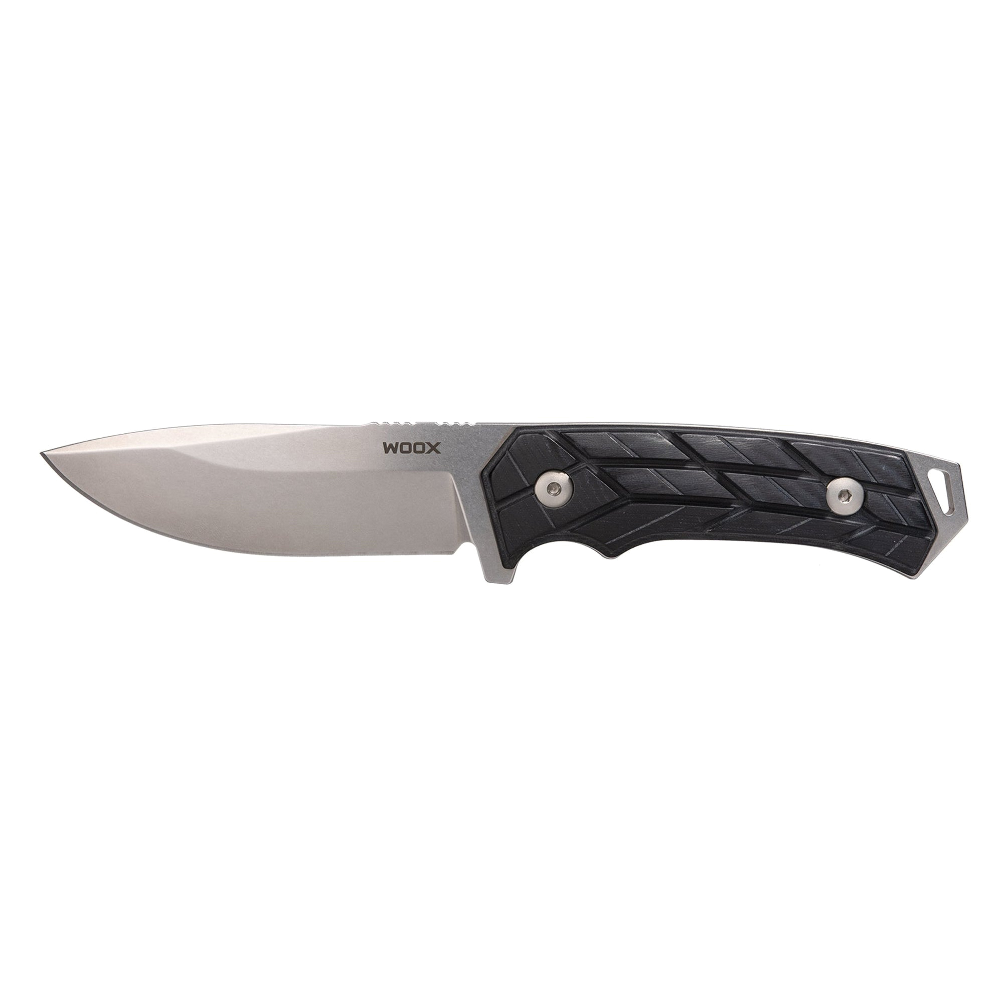 Woox ROCK 62, Fixed Blade Knife, Black - BU-KNF001.14 - Woox Cutlery
